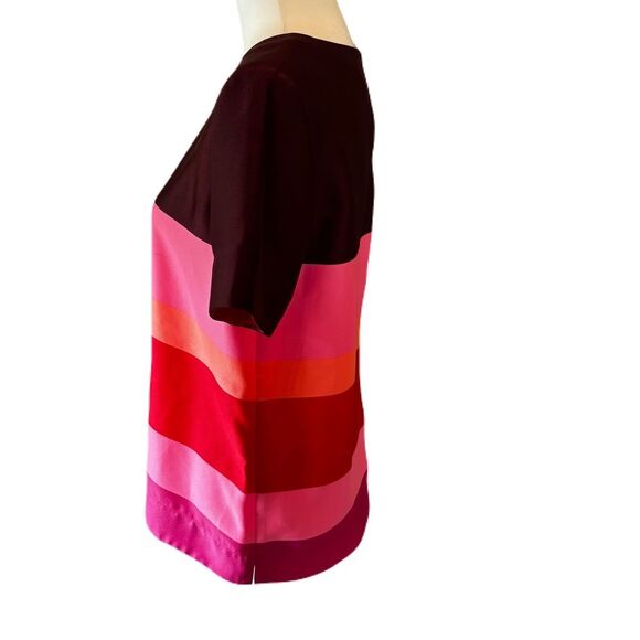 Banana Republic Mauve, Pink, Orange Boxy Short Sleeve Blouse | EUC | XS - Picture 6 of 8